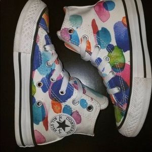 Converse watercolor   girls  chucks size12
